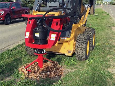 stump removal attachment for tractor